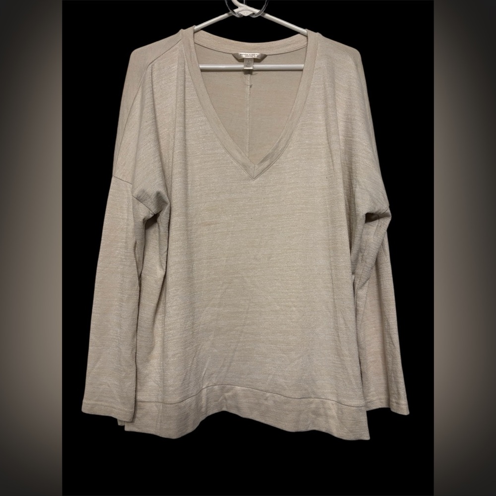 Banana Republic Cream Knit Sweater